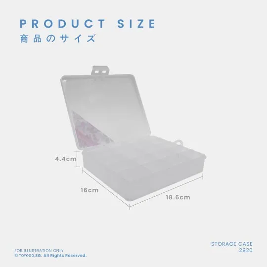 20 COMPARTMENT PARTS CASE (2920)