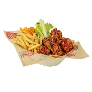 25 oz Cream Plastic Oval Food Serving Basket - Disposable - 9 1/4" x 6 1/4" x 2 1/2" - 25 count box