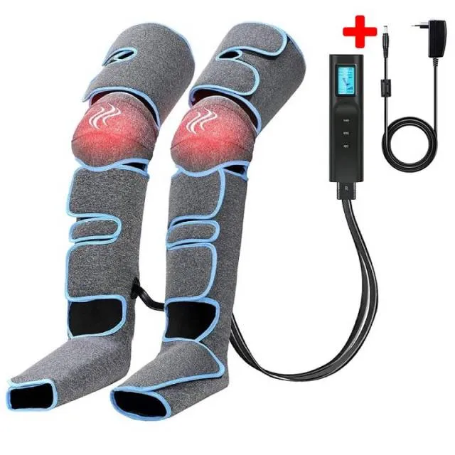 360° Foot air pressure leg massager for blood circulation, body massager, muscle relaxation, lymphatic drainage device