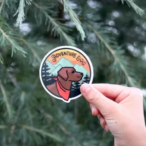 Adventure Dog - Vinyl Sticker
