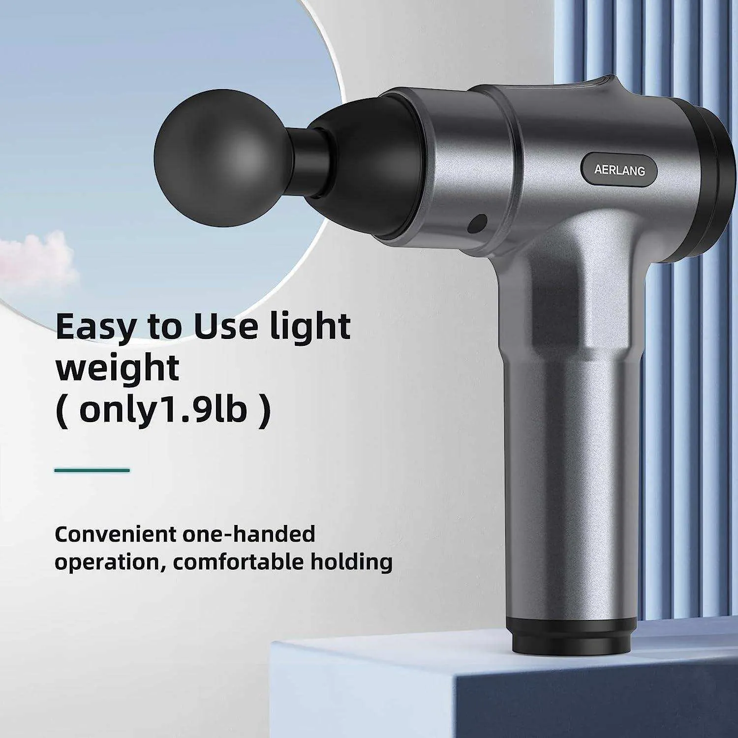 AERLANG Portable Handheld Percussion Massager Gun