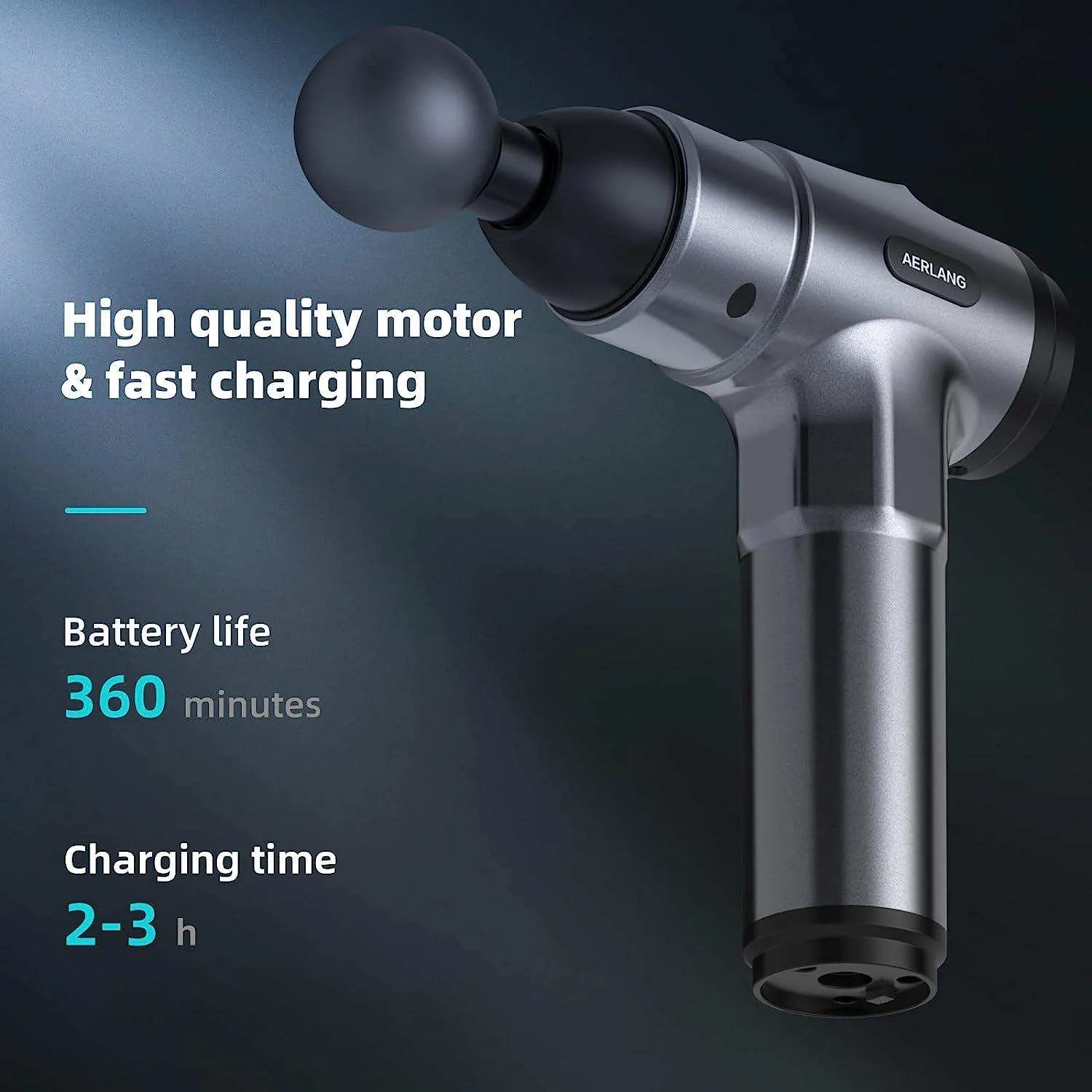 AERLANG Portable Handheld Percussion Massager Gun