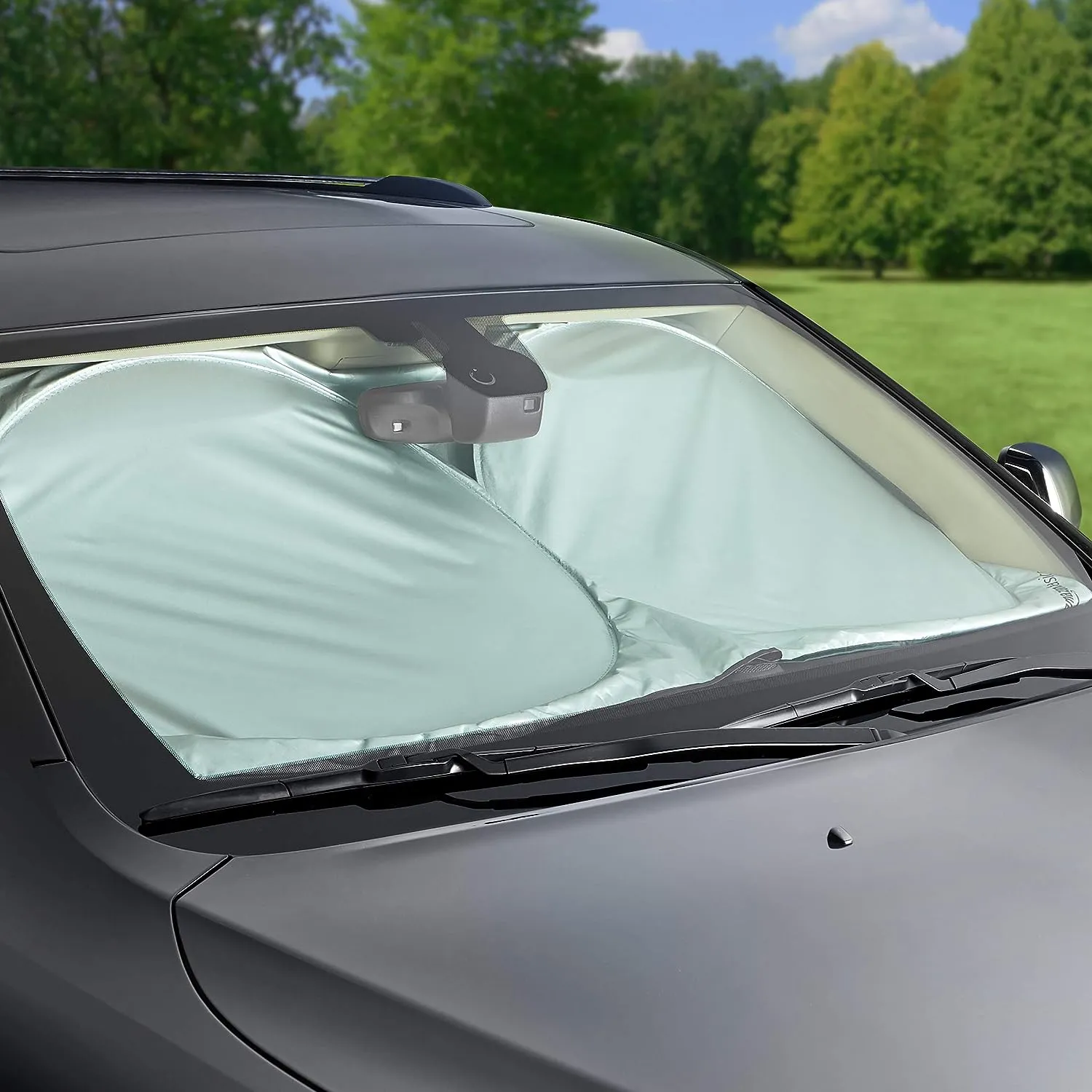 Amazon Basics Large Premium Car Windshield Sun Shade