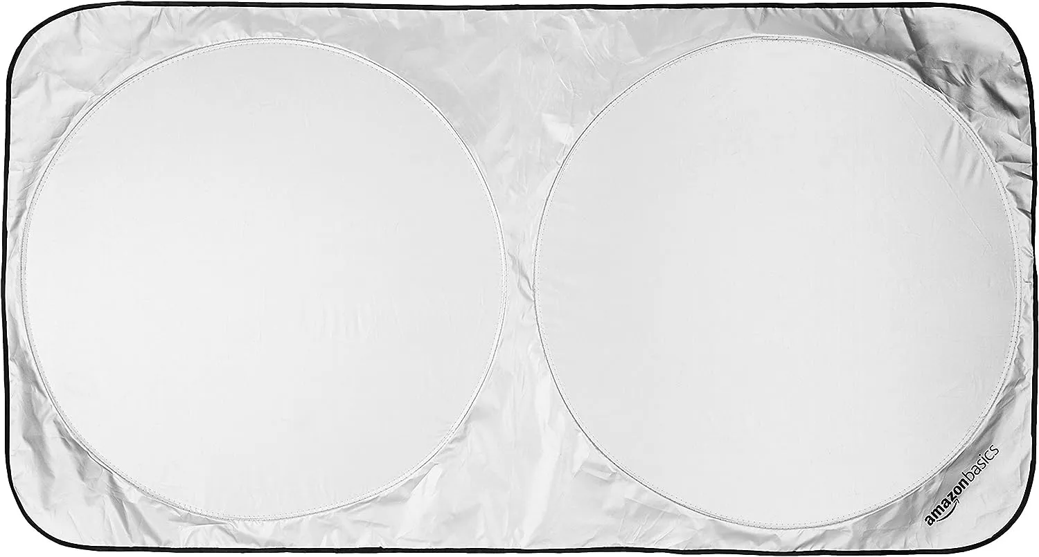 Amazon Basics Large Premium Car Windshield Sun Shade