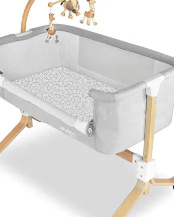 Babyhood Cradle Jersey Cotton Fitted Sheet - Mosiac