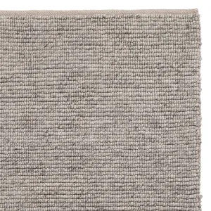 Bavi Wool Rug [Light grey melange]