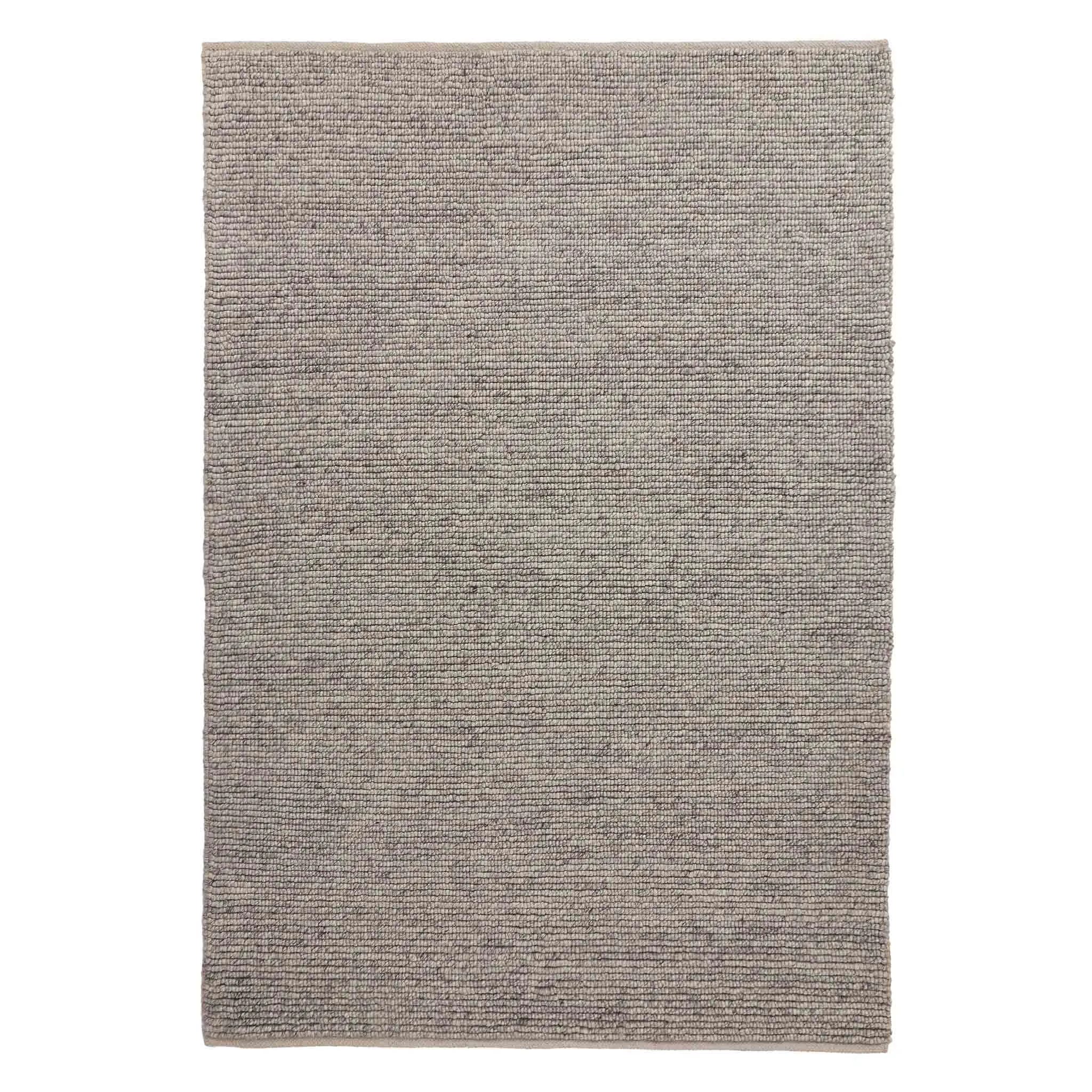Bavi Wool Rug [Light grey melange]