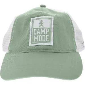 Camp Icon Moss Green Adjustable Mesh Hat