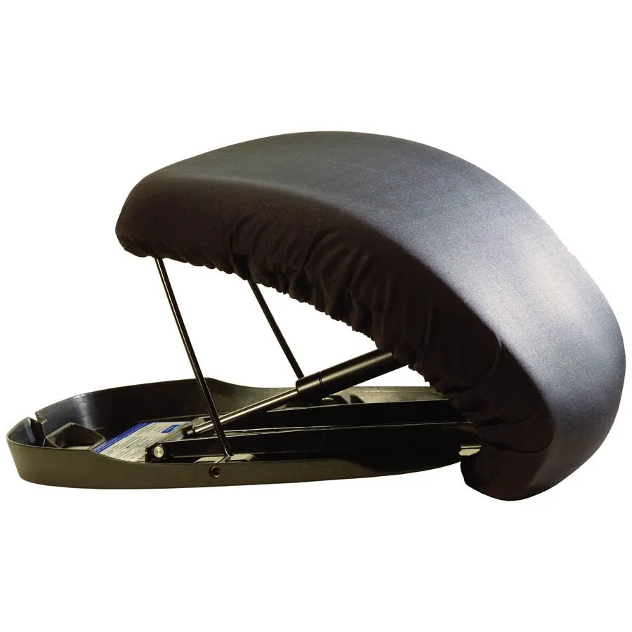Carex Uplift Premium Uplift Seat Assist Plus Manual Lifting Cushion: 17", Black