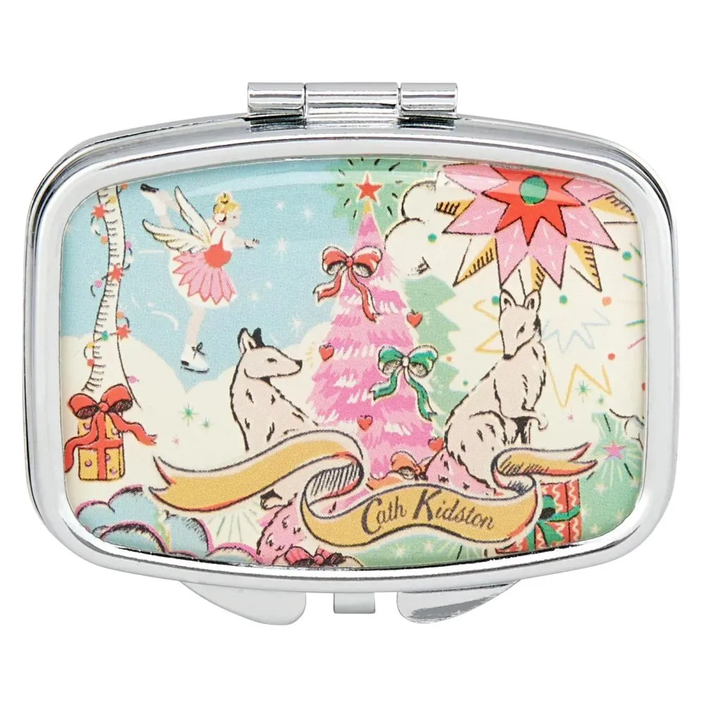 Cath Kidston A Christmas Sky Mirror Compact 6g Lip Balm