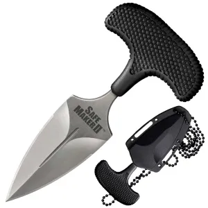 Cold Steel Push Knife - Safe Maker II Spear Point Blade Kray-Ex Handle | CS12DCST