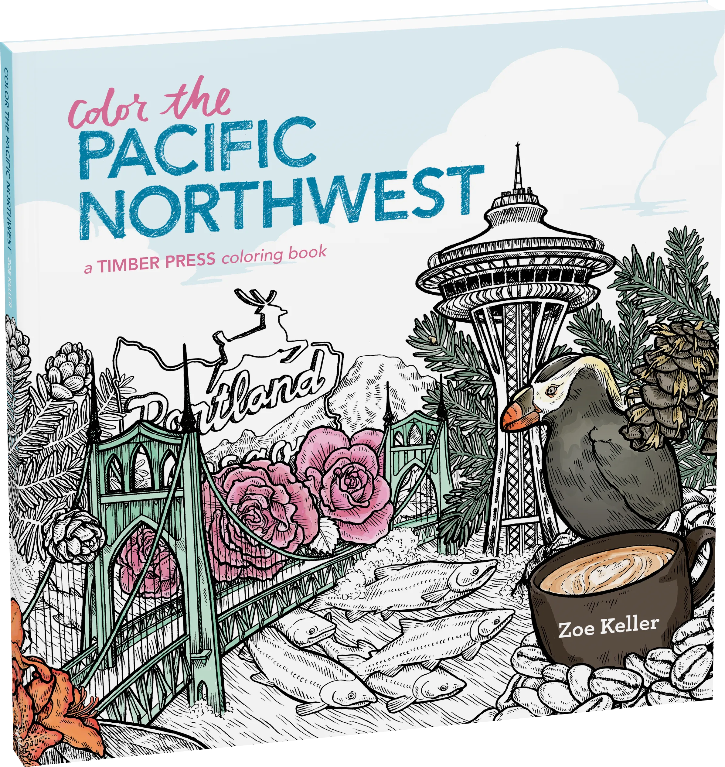 Color the Pacific Northwest