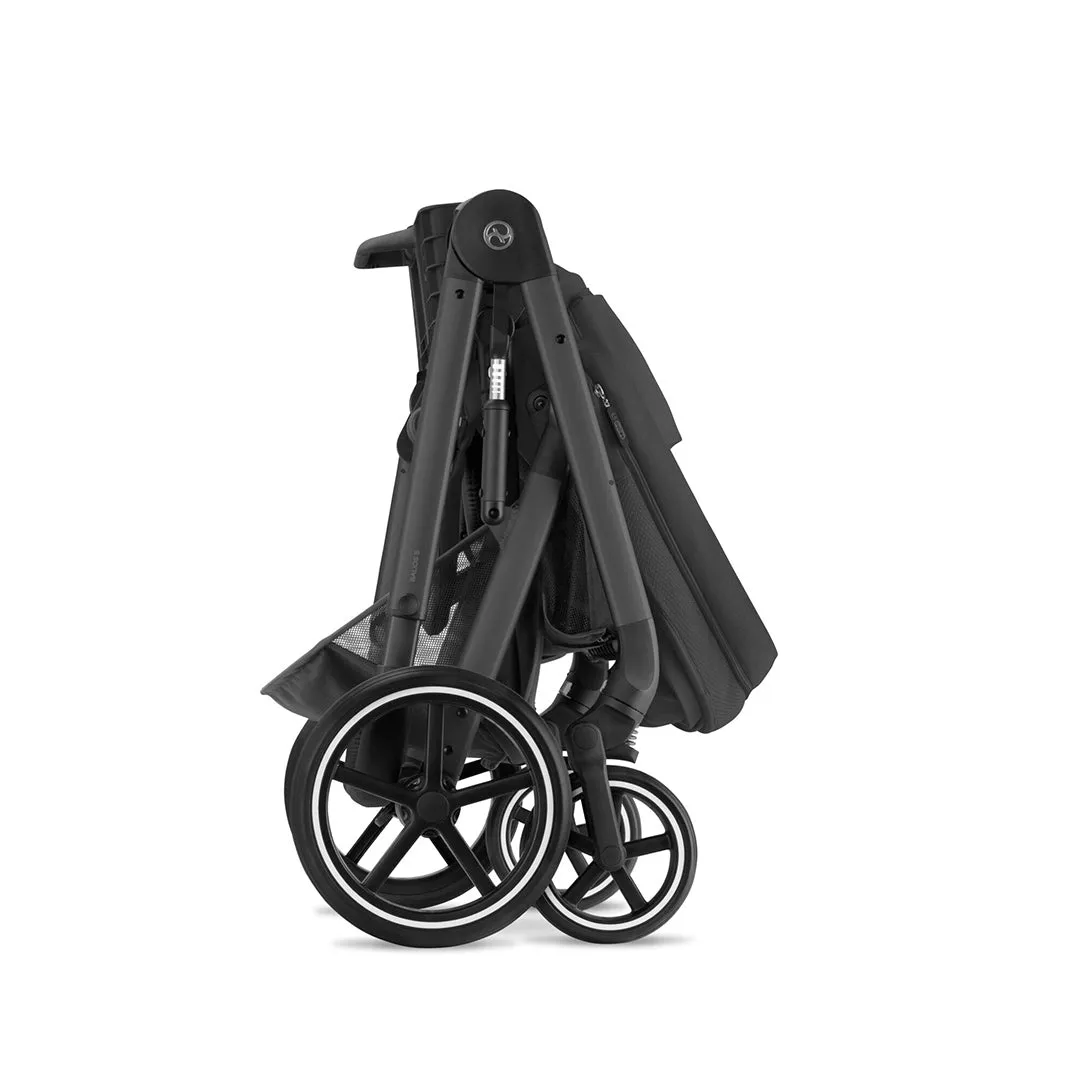 CYBEX Balios S Lux Pushchair - Moon Black - Black