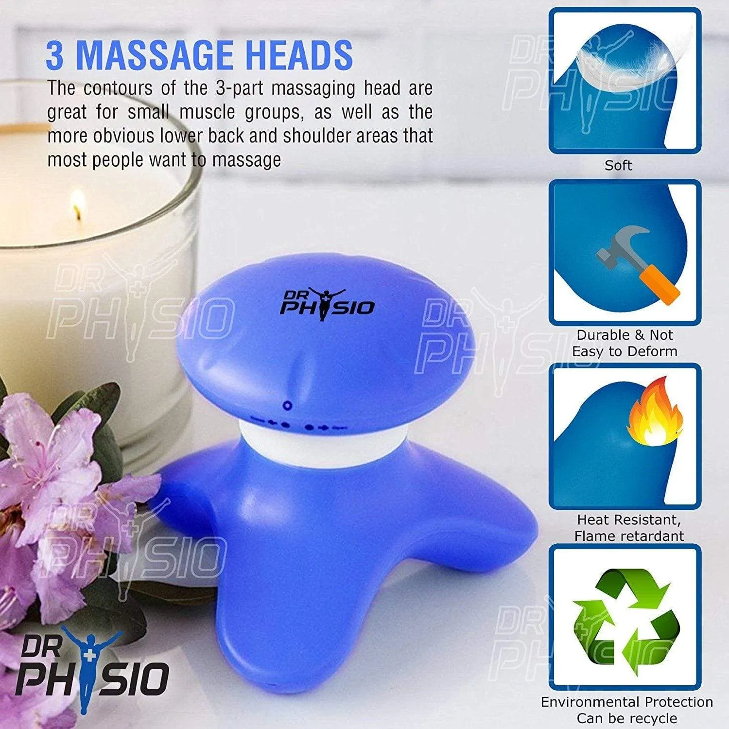 Dr Physio USA Mini Hand Massager