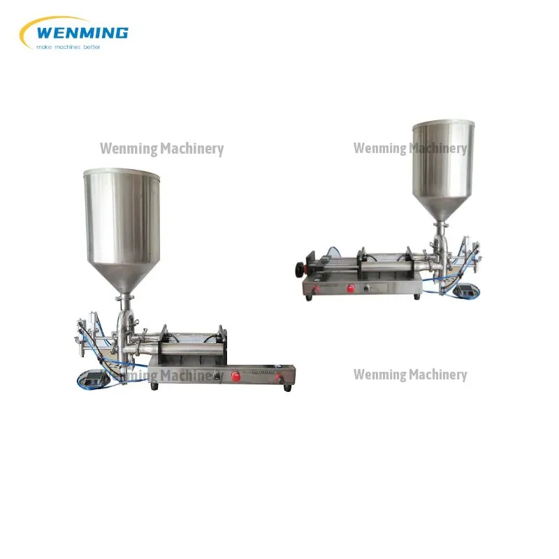 Energy-efficient Pneumatic Paste Juice Filling Machine Fruit Juice Bottling Machine