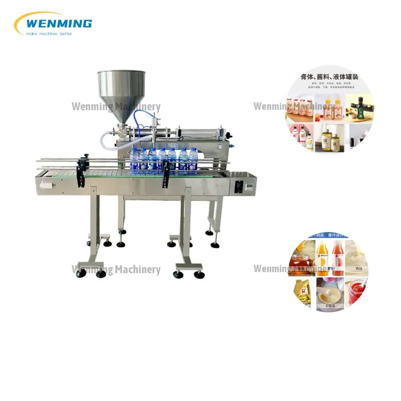 Energy-efficient Pneumatic Paste Juice Filling Machine Fruit Juice Bottling Machine