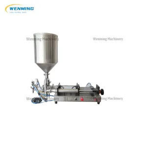 Energy-efficient Pneumatic Paste Juice Filling Machine Fruit Juice Bottling Machine
