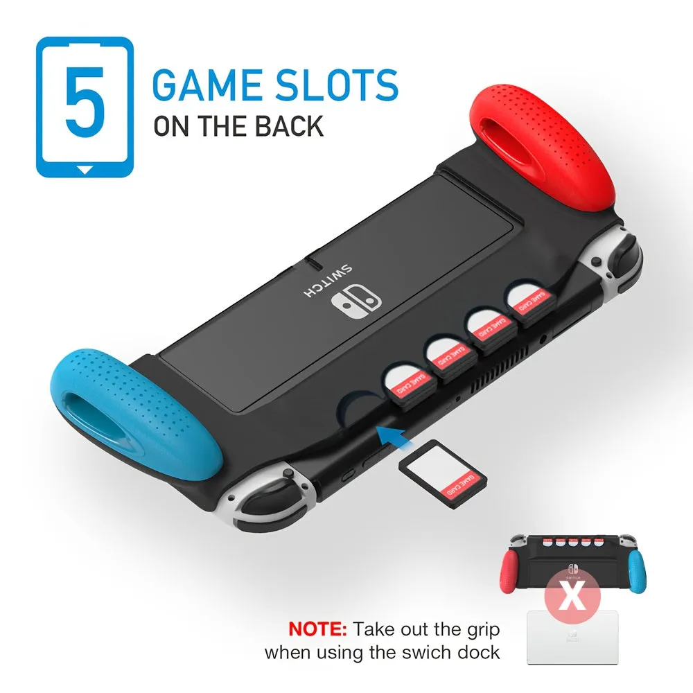 Fashion Protective Grip Case for Nintendo Switch/OLED Lightweight, Shockproof, and Ergonomic
