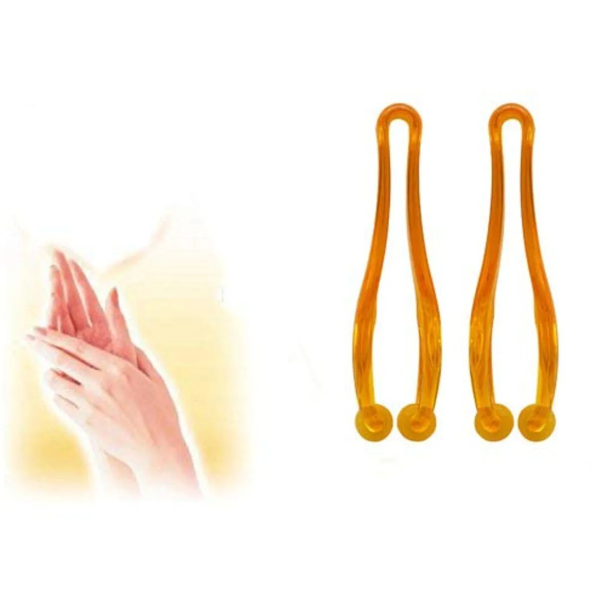 Finger Massager - Orange (Pack of 2)