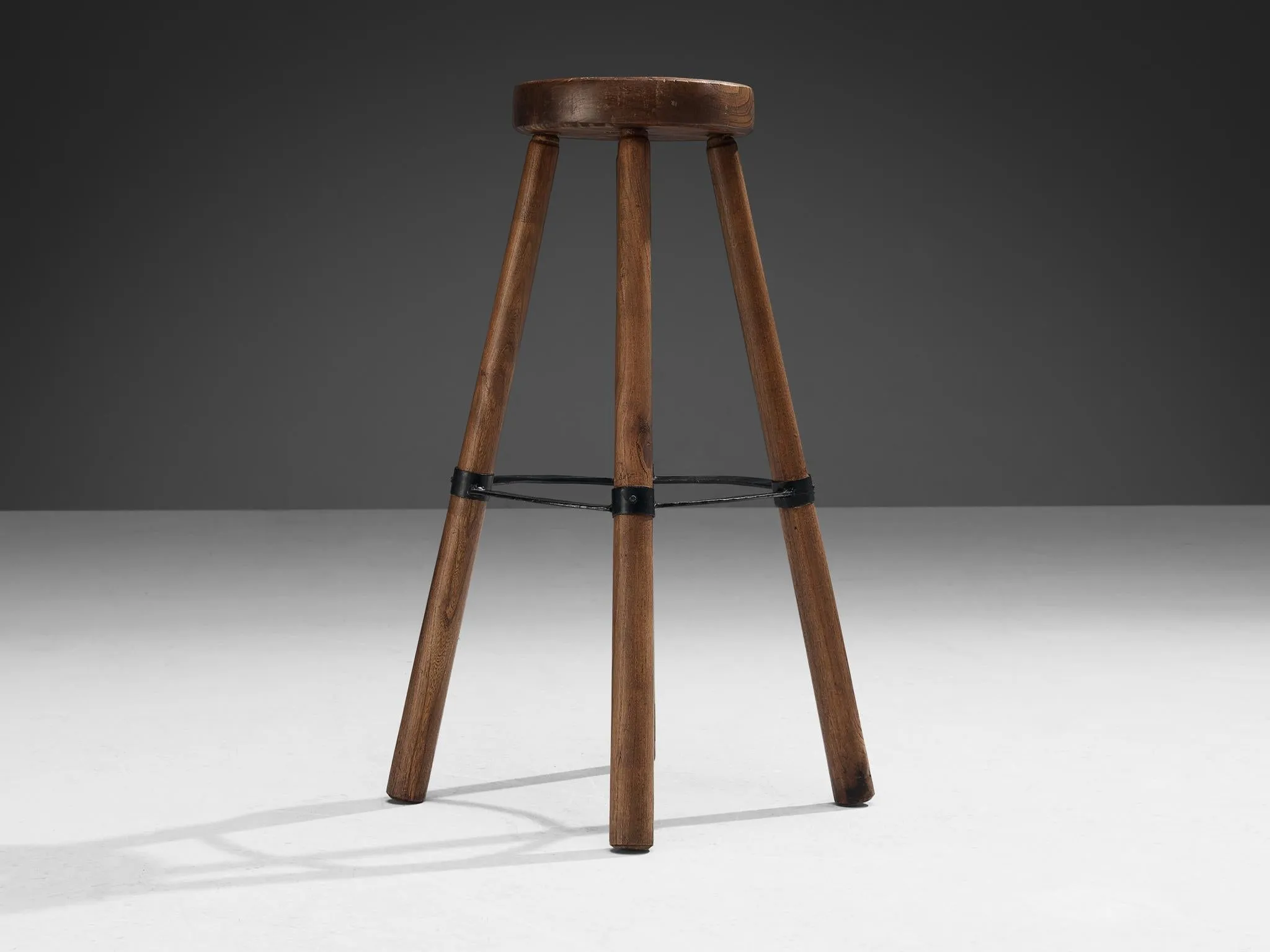 French Sturdy Barstool
