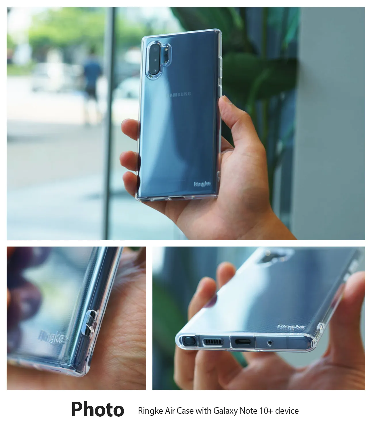 Galaxy Note 10 Plus Case | Air - Clear (Dot)