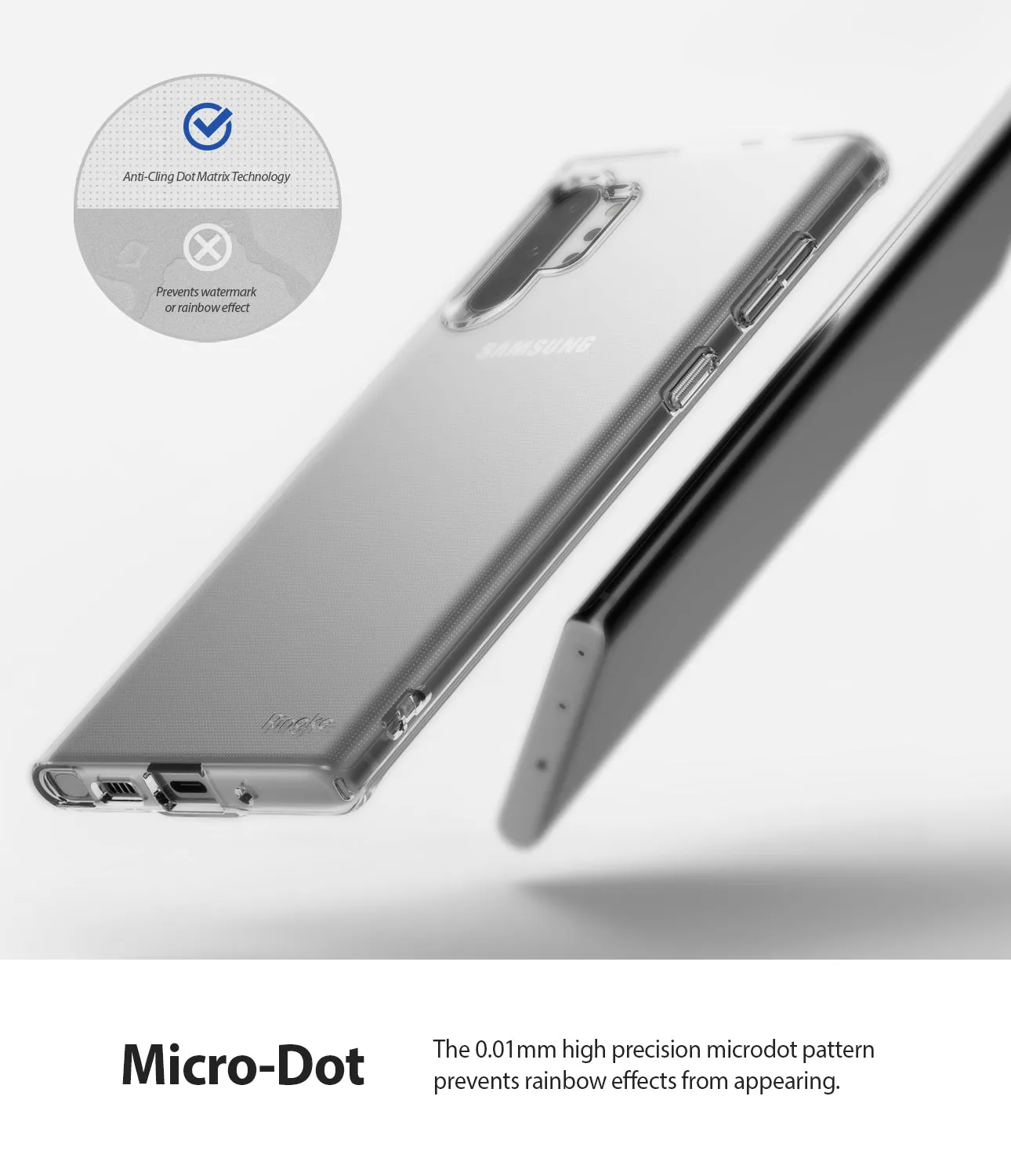 Galaxy Note 10 Plus Case | Air - Clear (Dot)