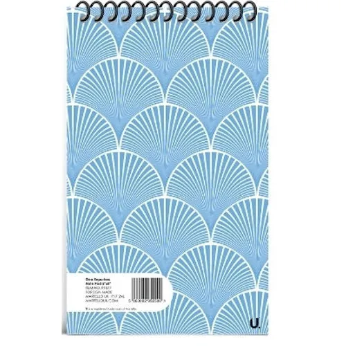 Geo Reporters Notepad - 5"x8" Assorted Compact Size Lined Pages Writing