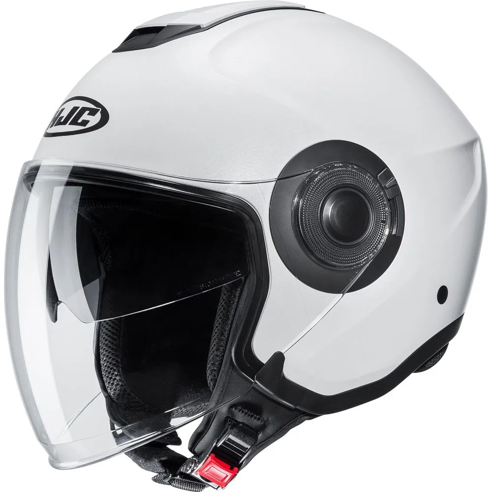 HJC I40N Pearl White