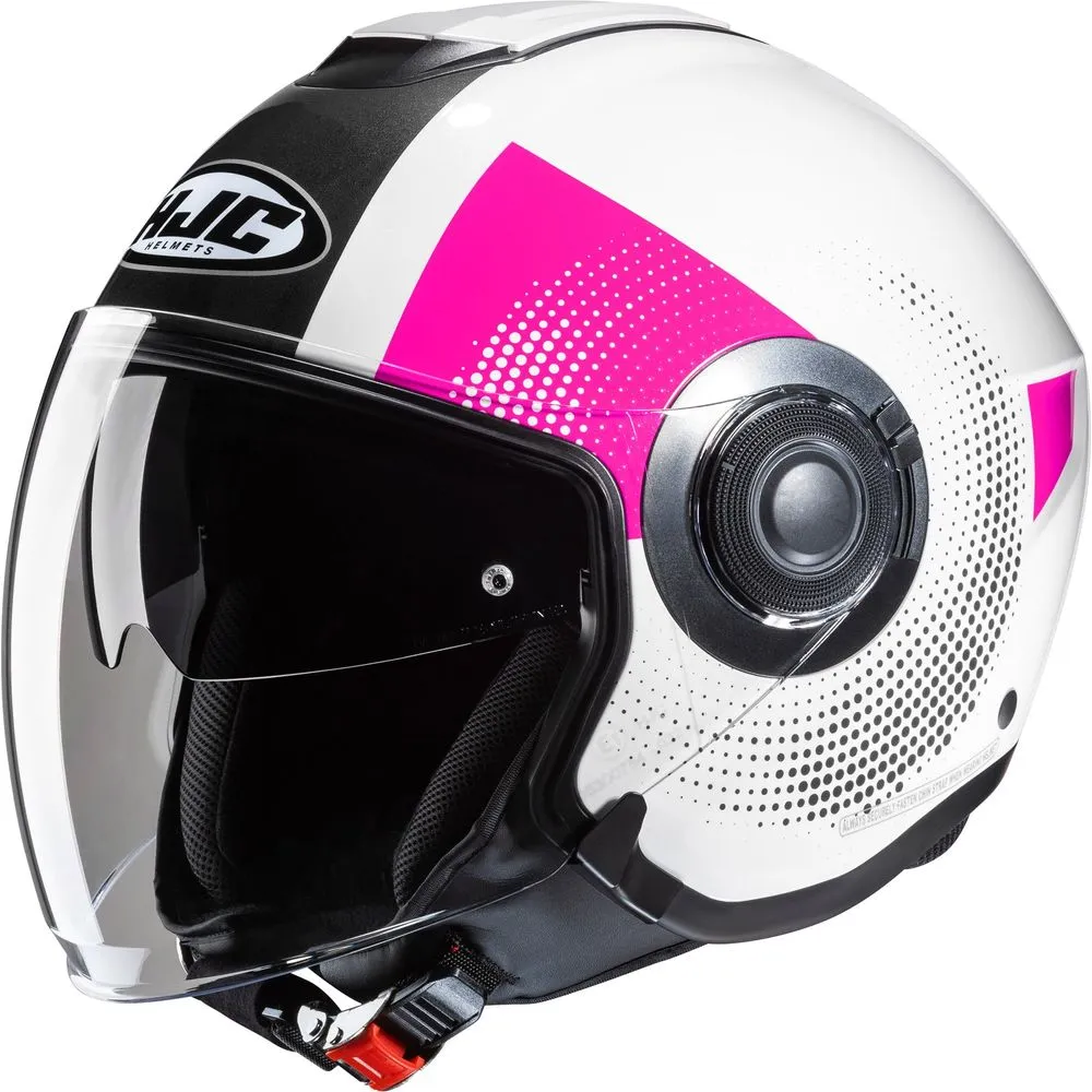 HJC I40N Pyle MC8 Pink