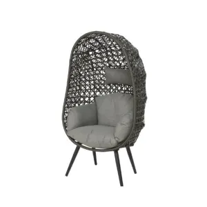 Kaemingk Palermo Standing Brown Single Egg Chair