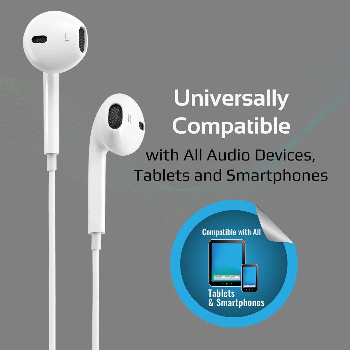 Lightweight High-Performance Stereo Earbuds