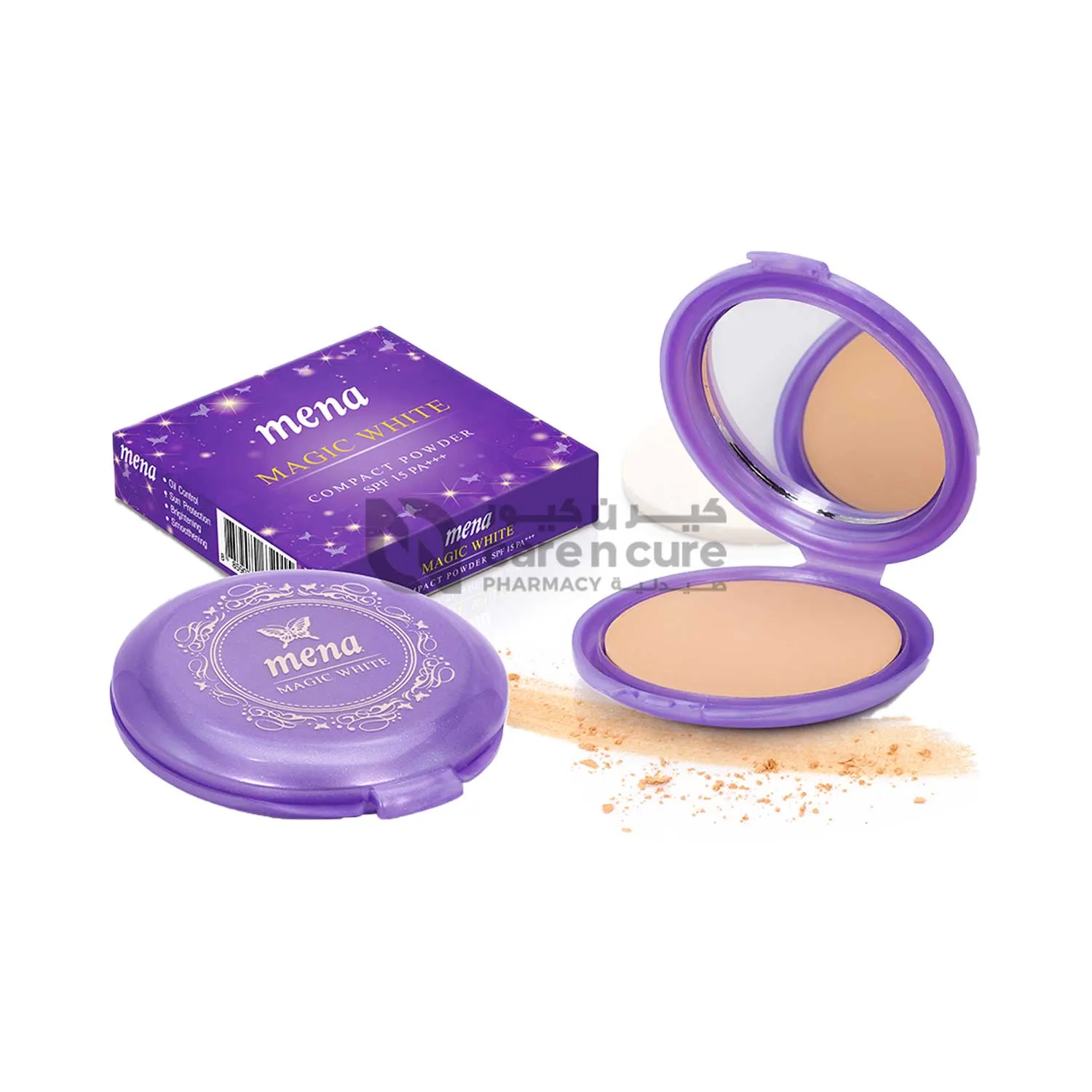 Mena Magic Compact Powder Spf 15 Pa    C04