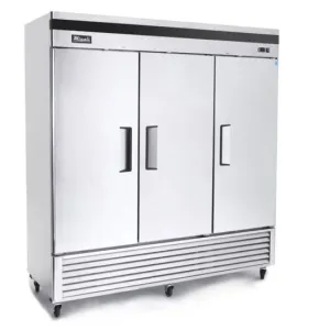 Migali C-3FB-HC 82" Triple Solid Door Reach-In Freezer 72 Cu Ft