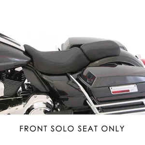 Mustang Tripper Solo Seat for Harley Davidson 2008-14 Road King/FLHT/FLTR/FLHX Street Glide