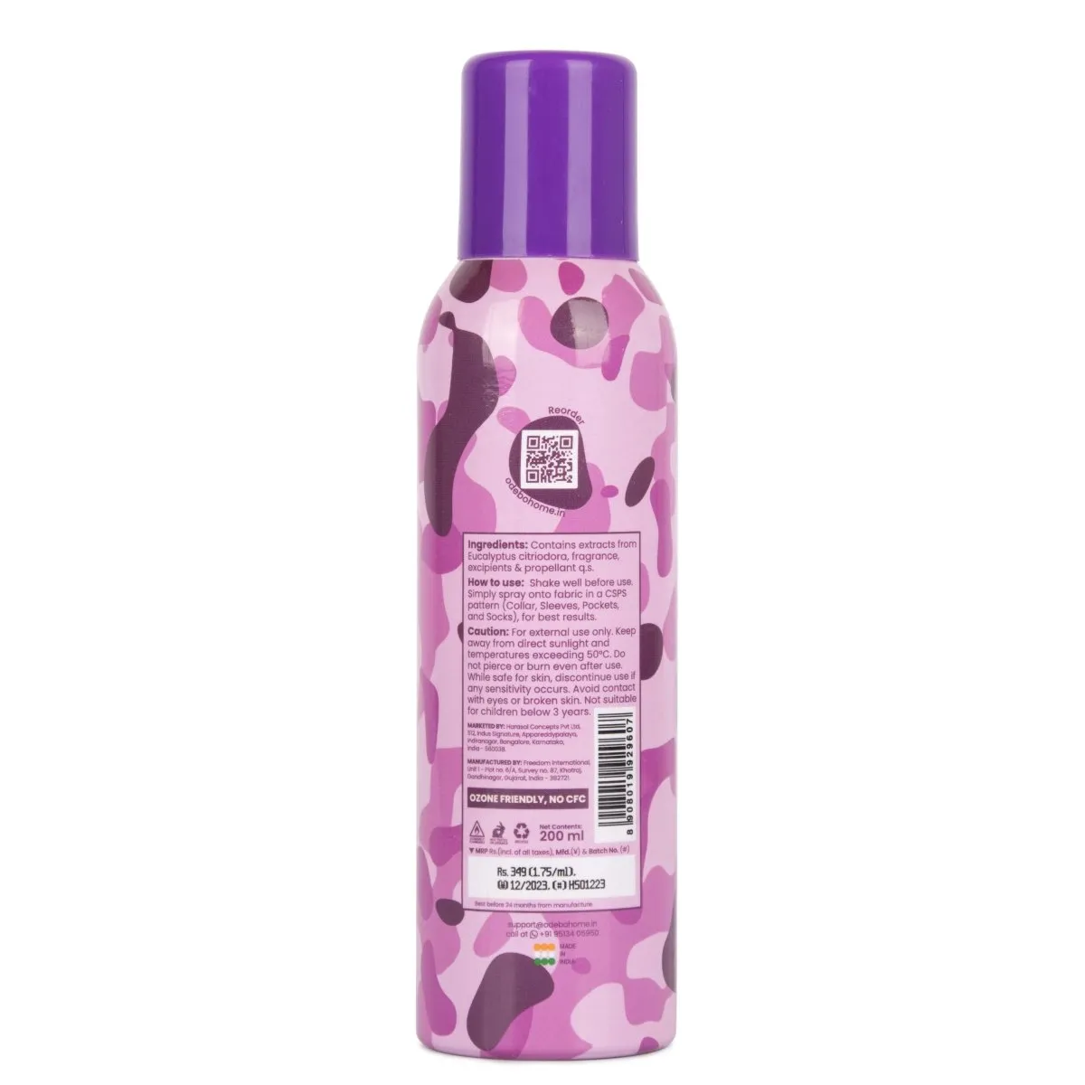 Natural Mosquito Repellent Spray | Lavender Scent- 200 ml