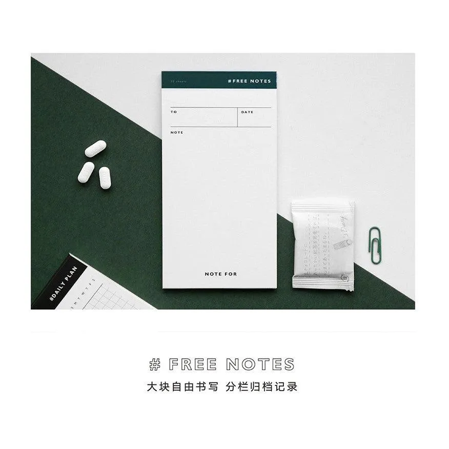 NOTE FOR basic function series simple grid line horizontal line note book NP-H7TAY-322