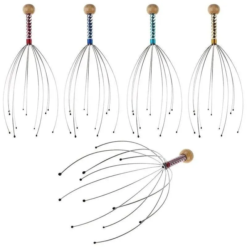 Octopus Body & Scalp Massager for Stress Relief & Relaxation