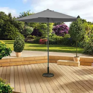 Pagoda 2.5 m Aluminium Crank and Tilt Parasol