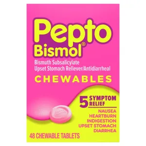 Pepto Bismol 5 Symptom Digestive Relief 48 Caplets