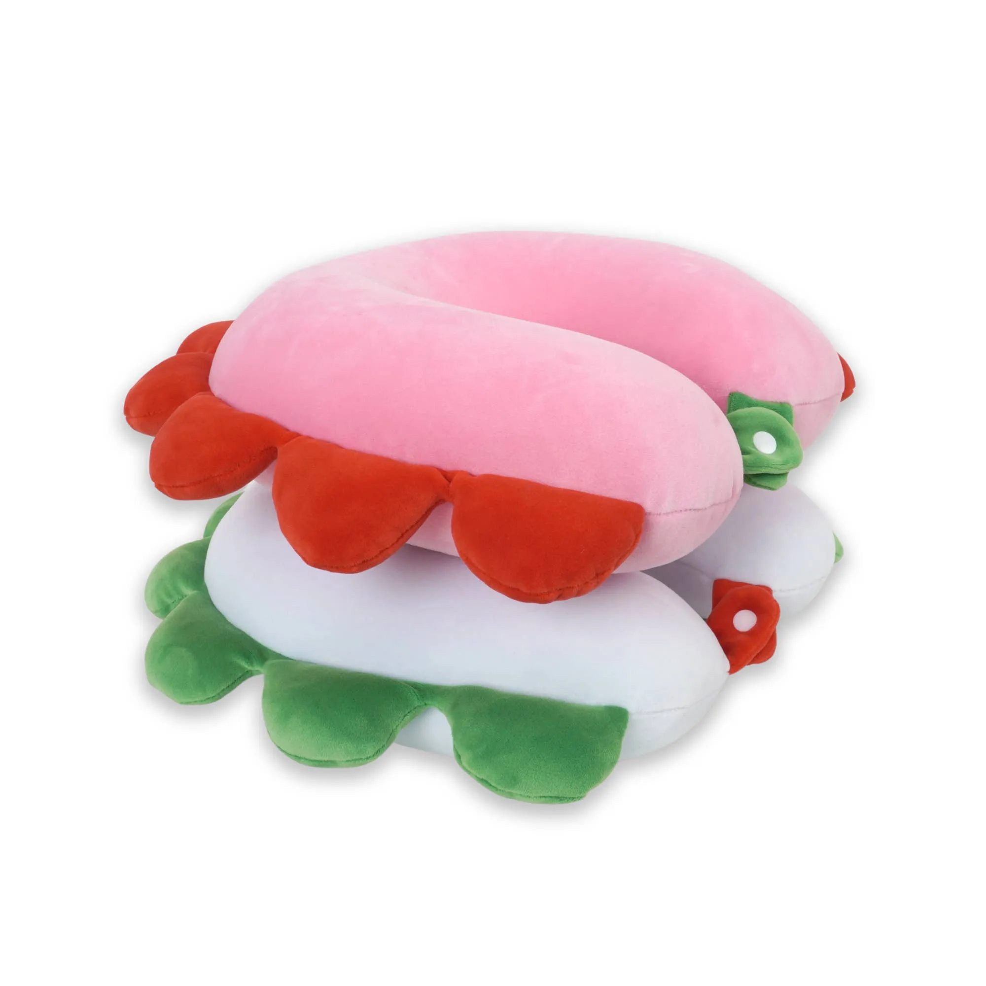 Pink Petal 3D Travel Cushion