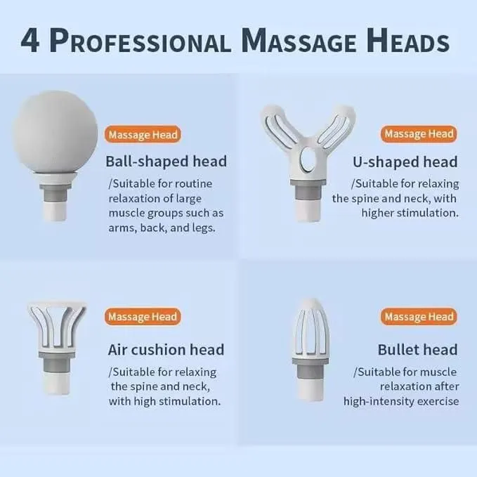 Portable Gun-Shaped Muscle Massager – Your Personal Pain Relief Partner