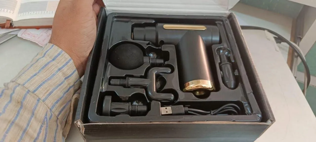 Portable Gun-Shaped Muscle Massager – Your Personal Pain Relief Partner