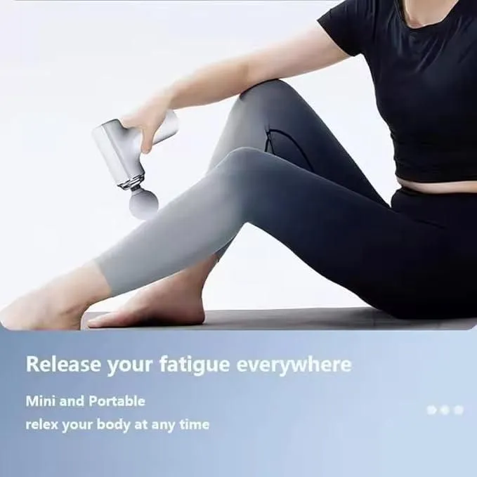 Portable Gun-Shaped Muscle Massager – Your Personal Pain Relief Partner