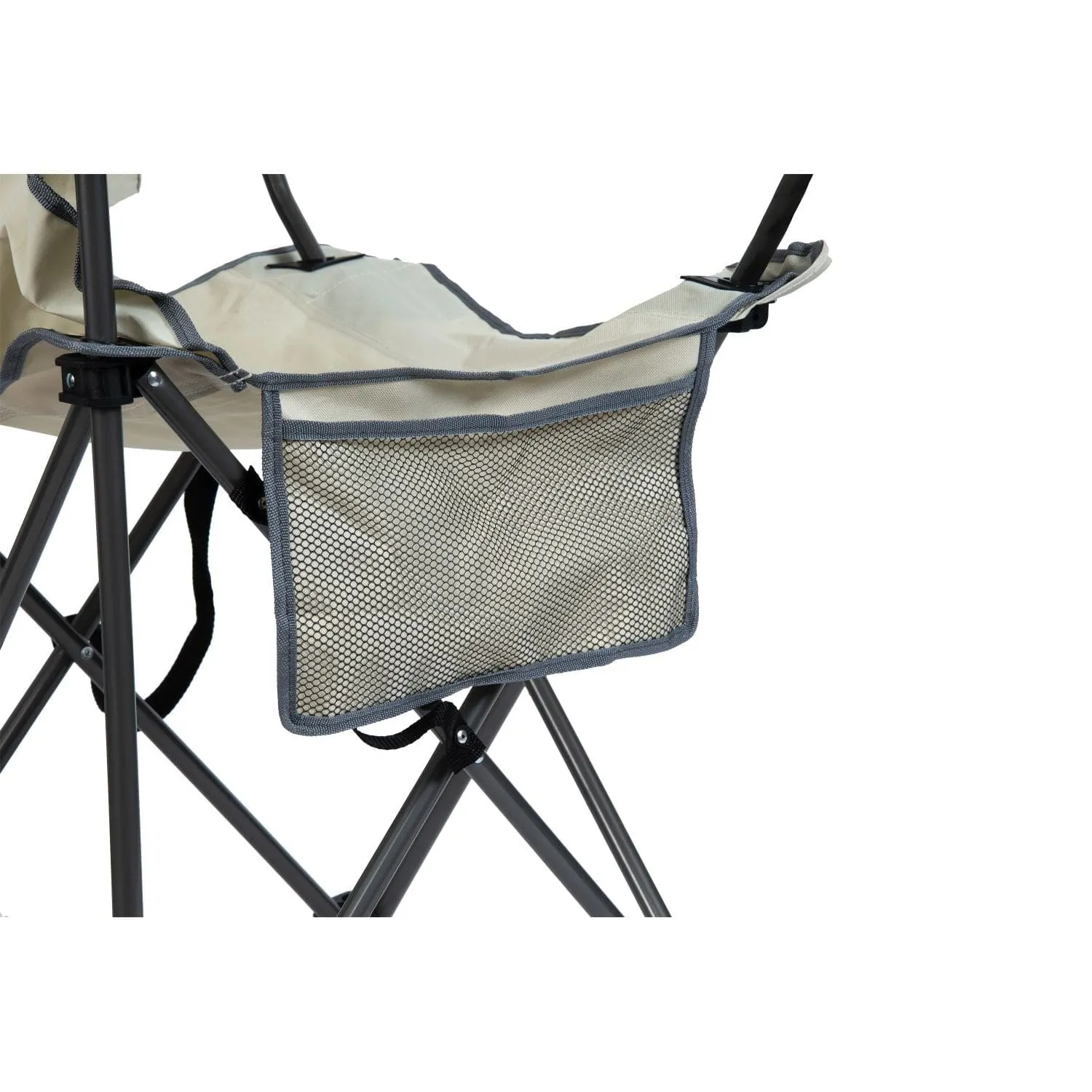 Quik Shade | Max Shade Folding Chair - Khaki/Gray