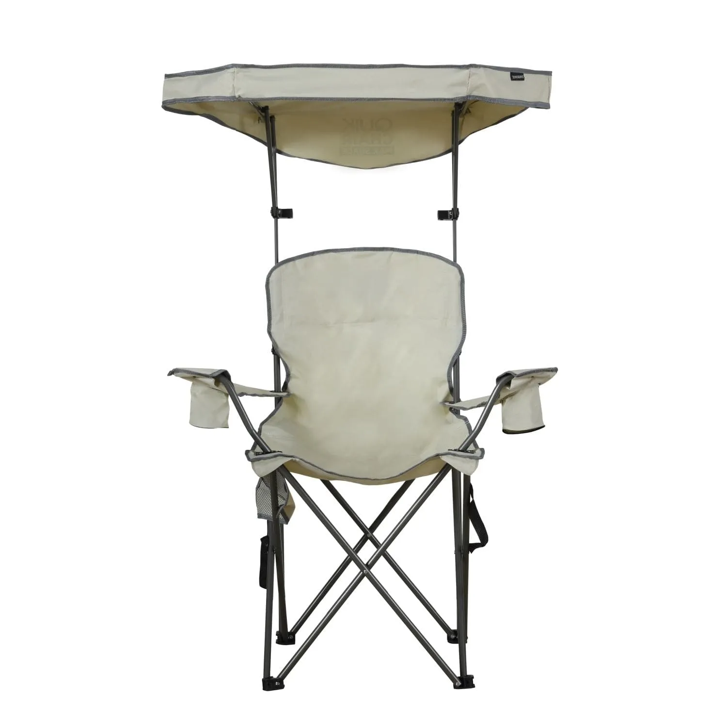 Quik Shade | Max Shade Folding Chair - Khaki/Gray