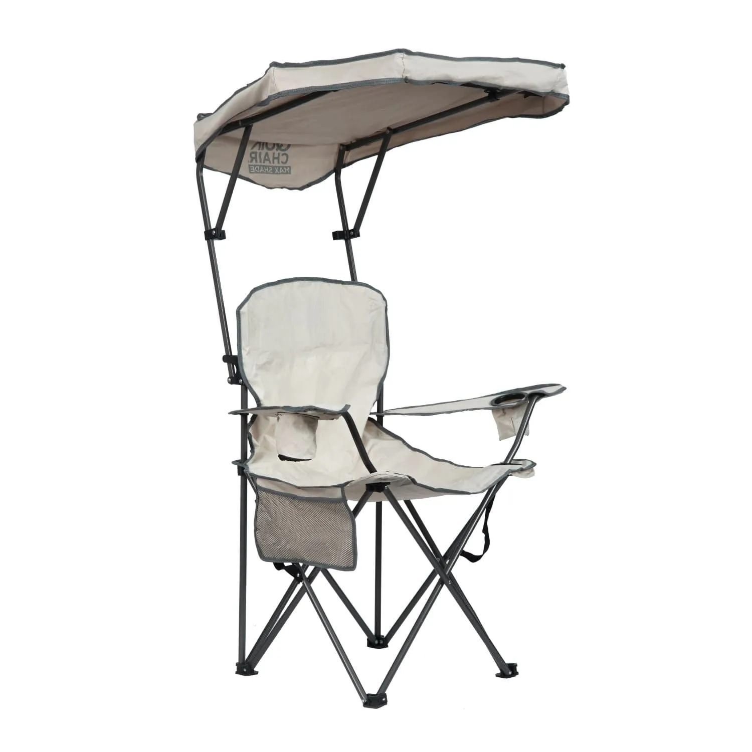 Quik Shade | Max Shade Folding Chair - Khaki/Gray