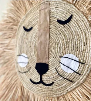 Raffia lion | Nude