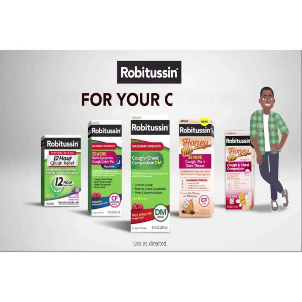 Robitussin Long-Acting Adult Coughgels Liqui-Gels Capsules, 20 Count