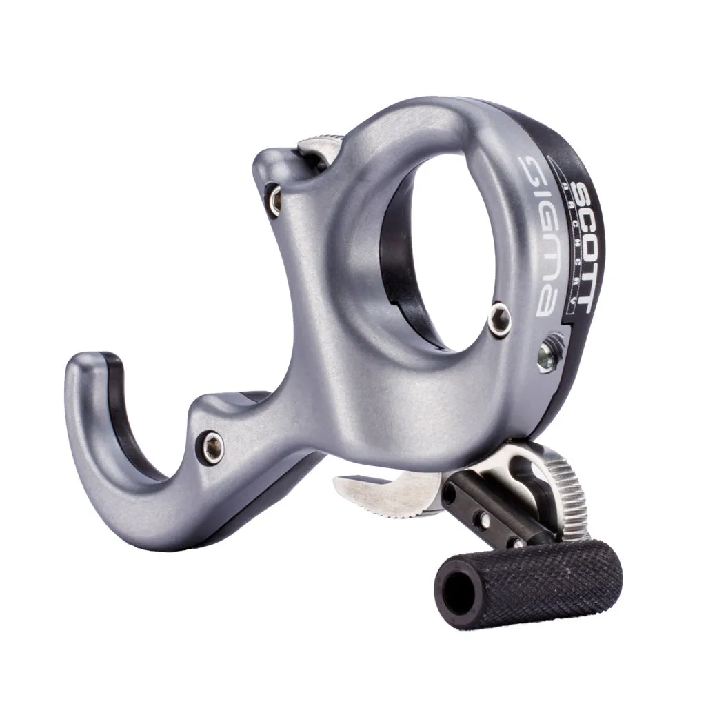 Scott Sigma Release 3 Finger Gun Metal-black