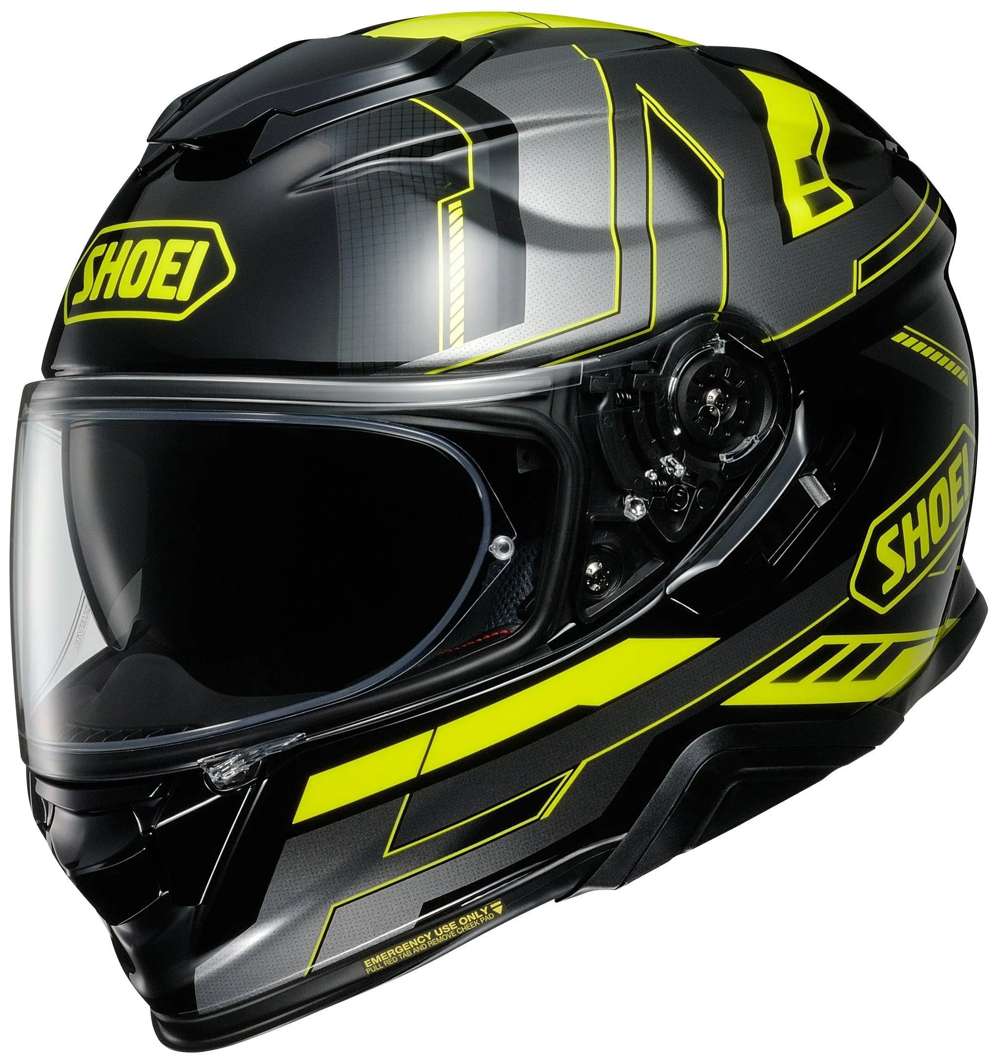 Shoei GT-Air II Aperture TC-3 Yellow/Gray/Black Helmet